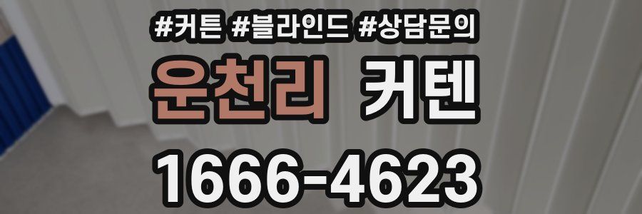 운천리 커텐