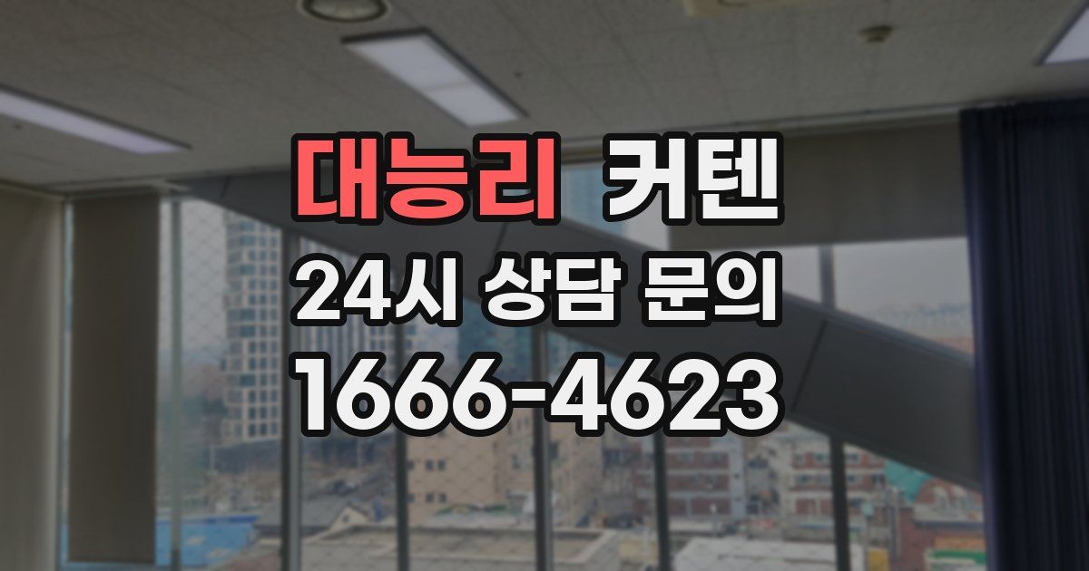 대능리 커텐