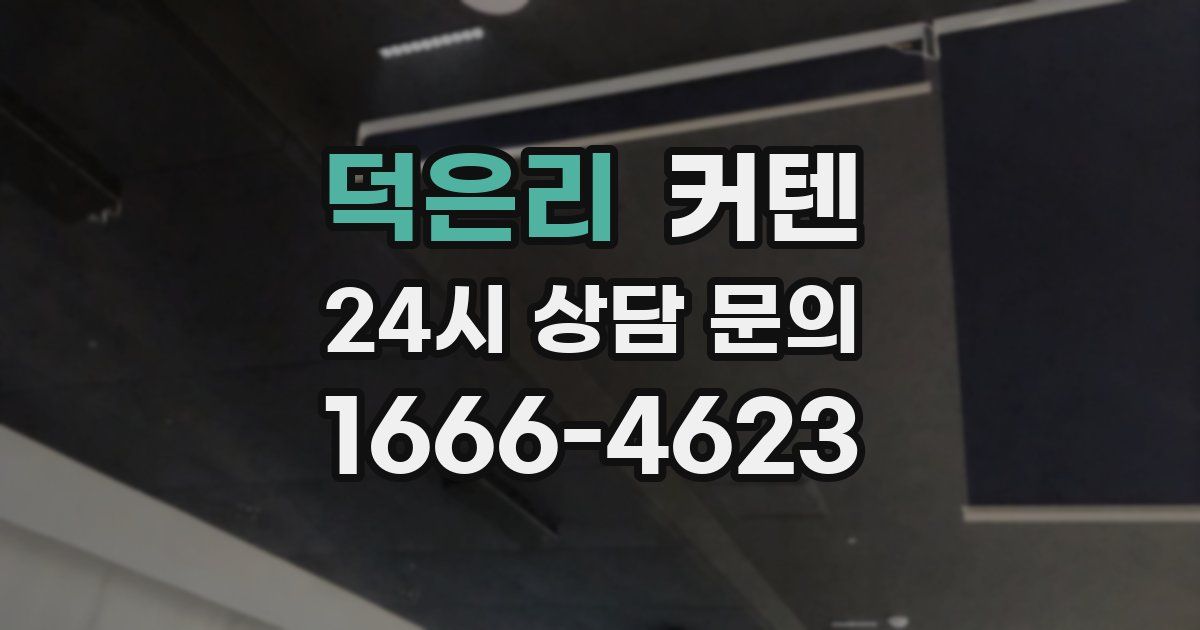 덕은리 커텐