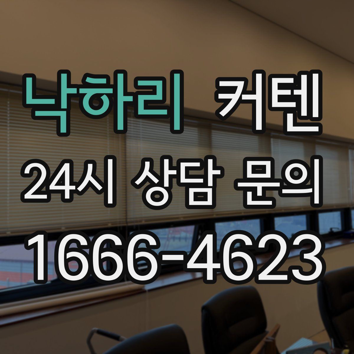 낙하리 커텐