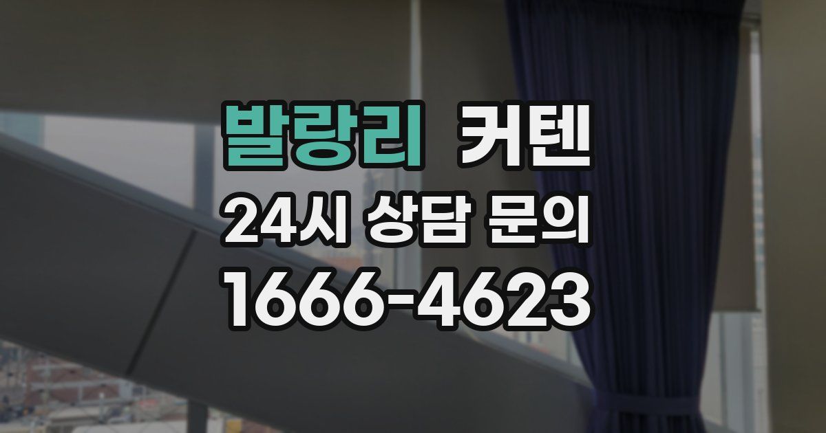 발랑리 커텐