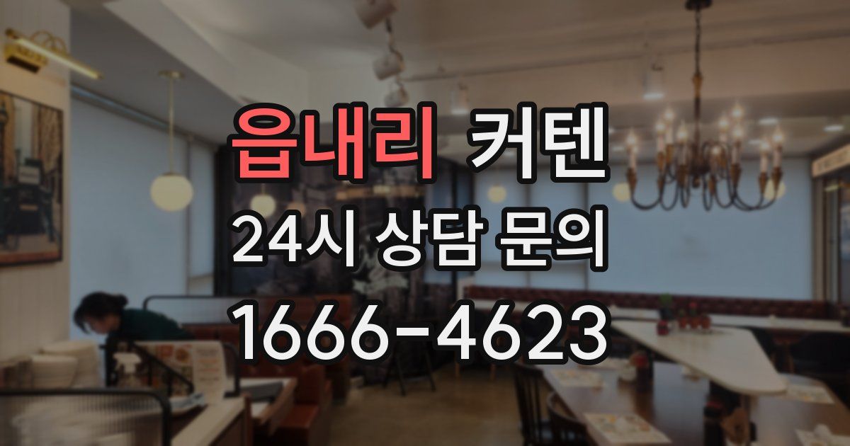 읍내리 커텐