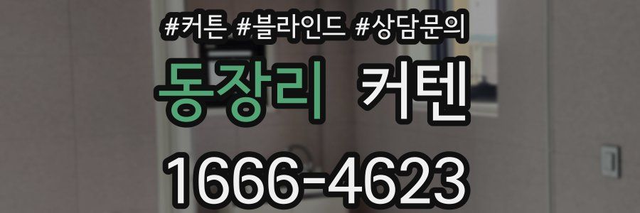 동장리 커텐
