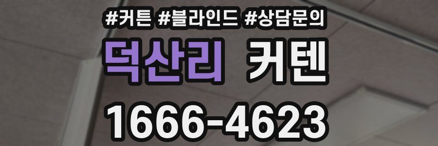 덕산리 커텐