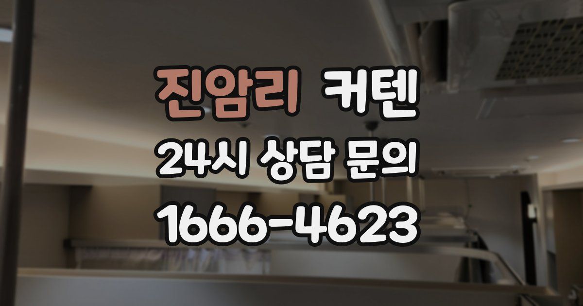 진암리 커텐