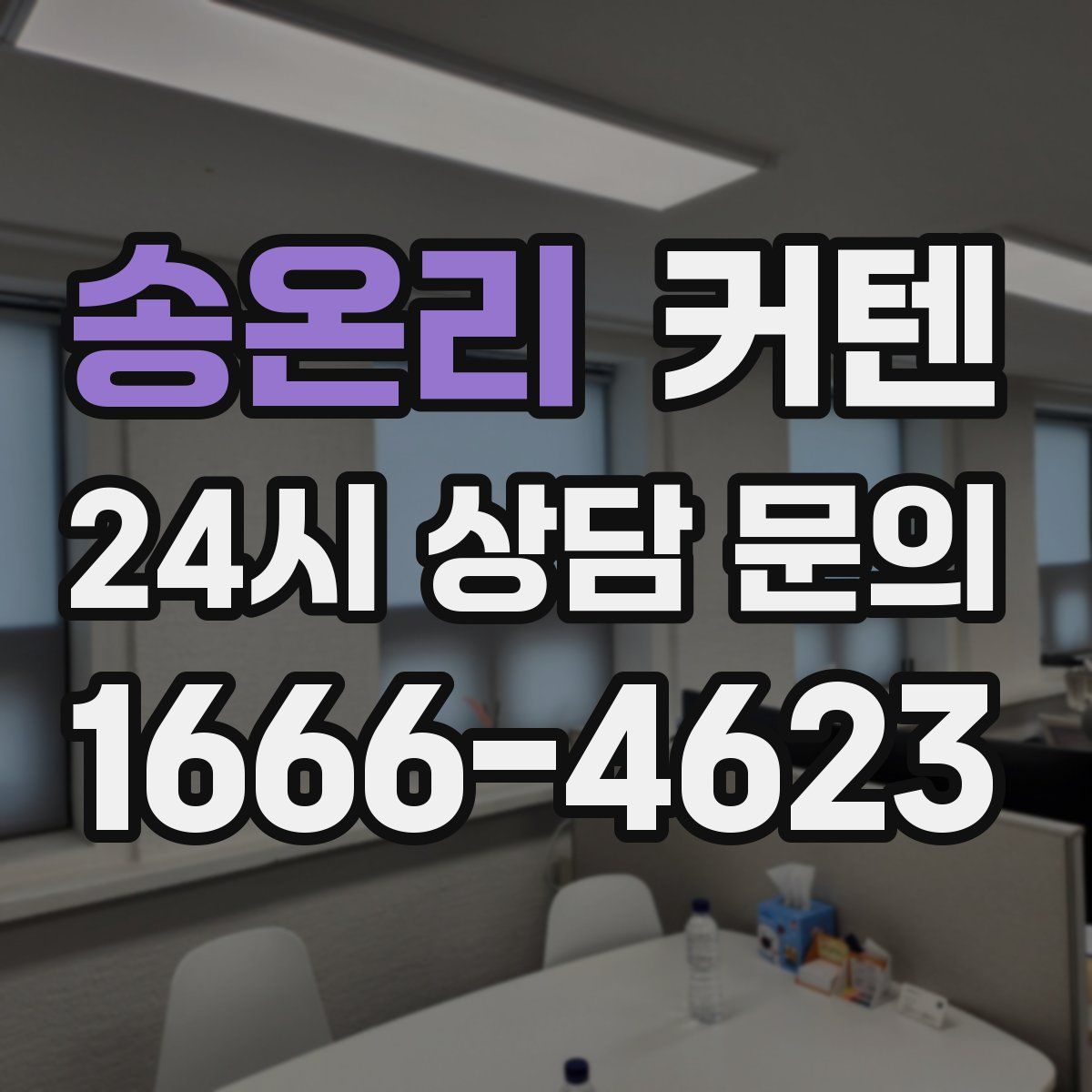 송온리 커텐