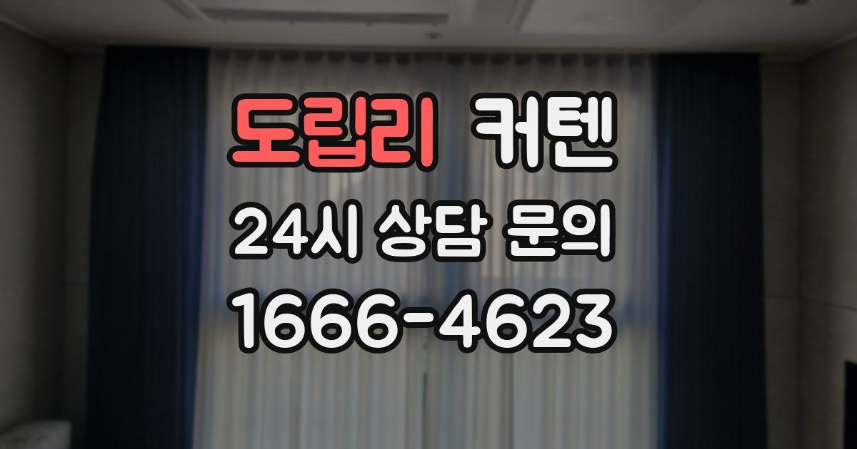 도립리 커텐