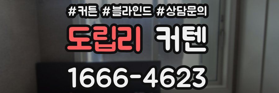 도립리 커텐