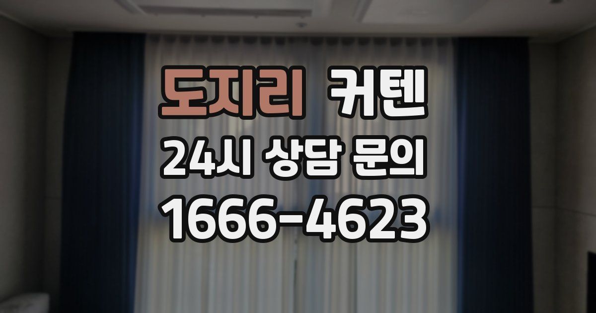 도지리 커텐