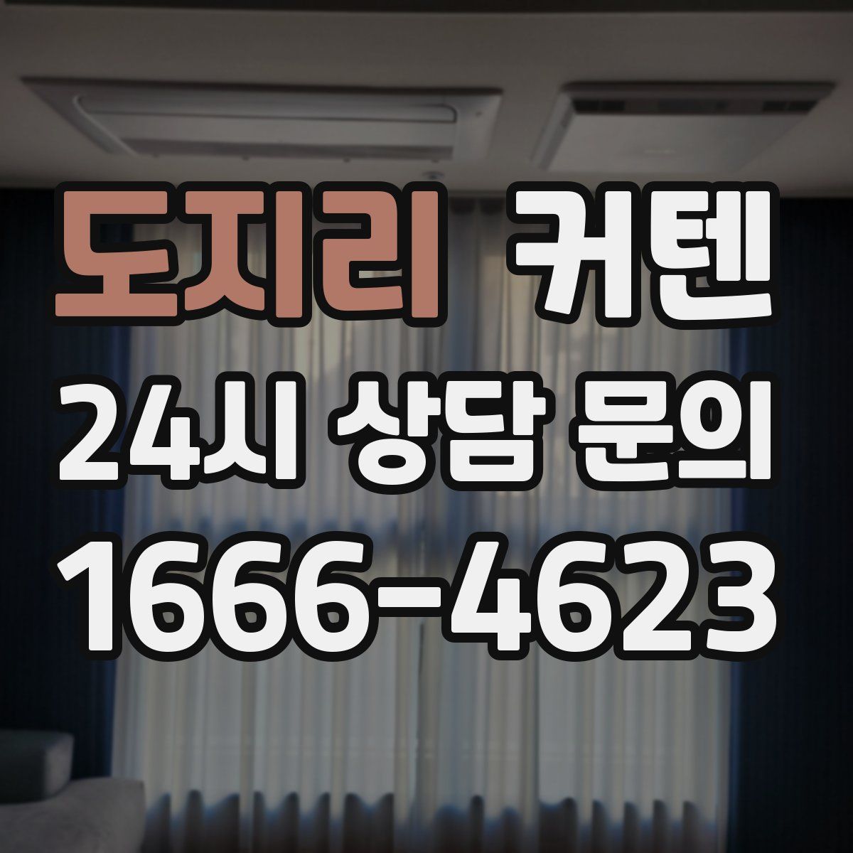 도지리 커텐