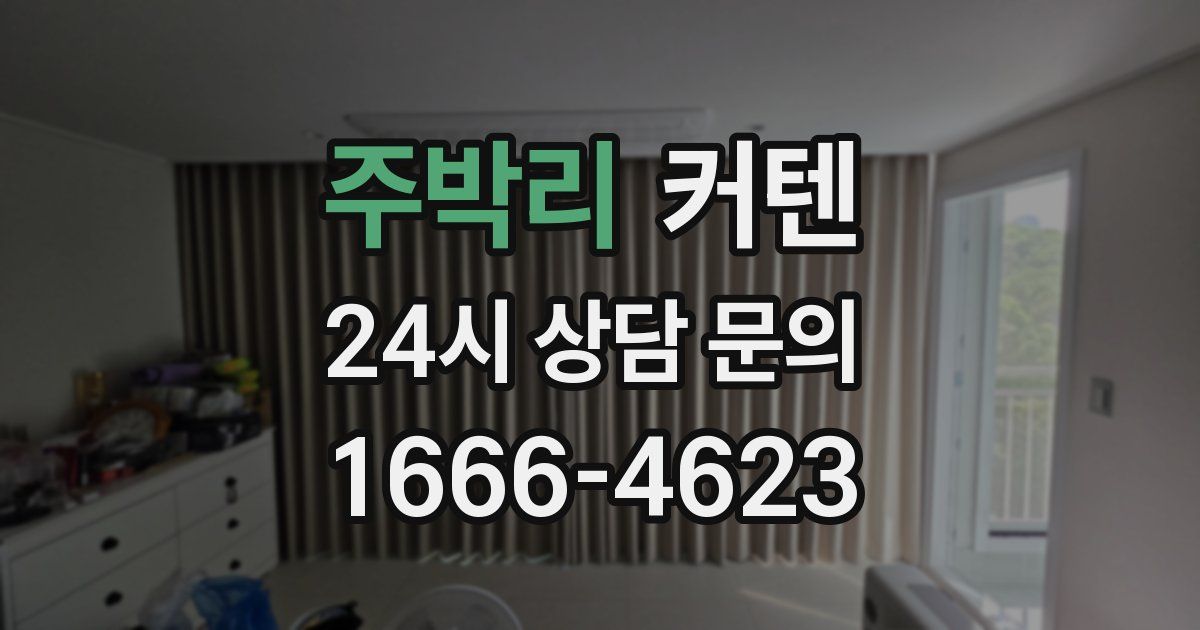 주박리 커텐
