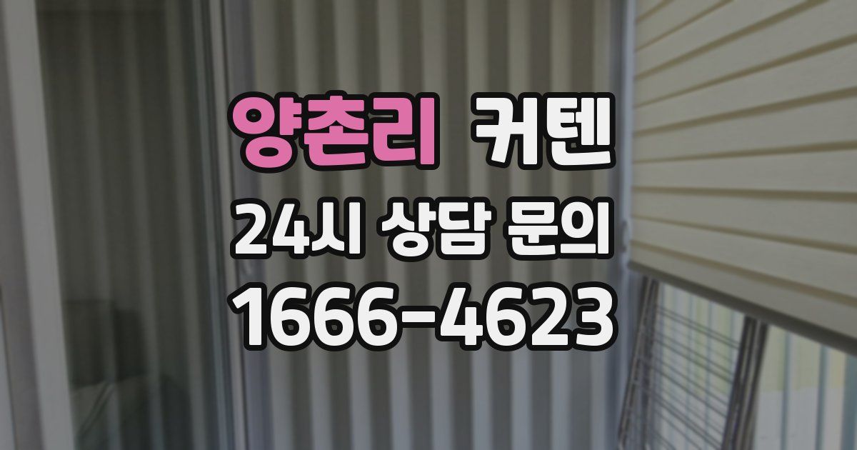 양촌리 커텐