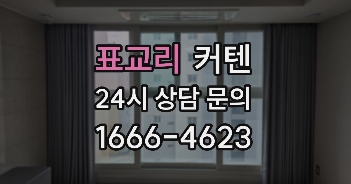 표교리 커텐