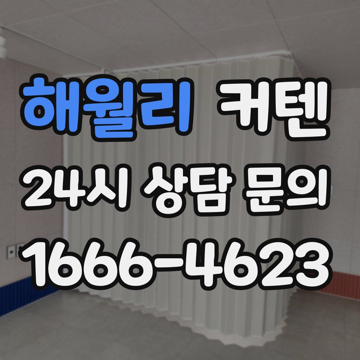 해월리 커텐