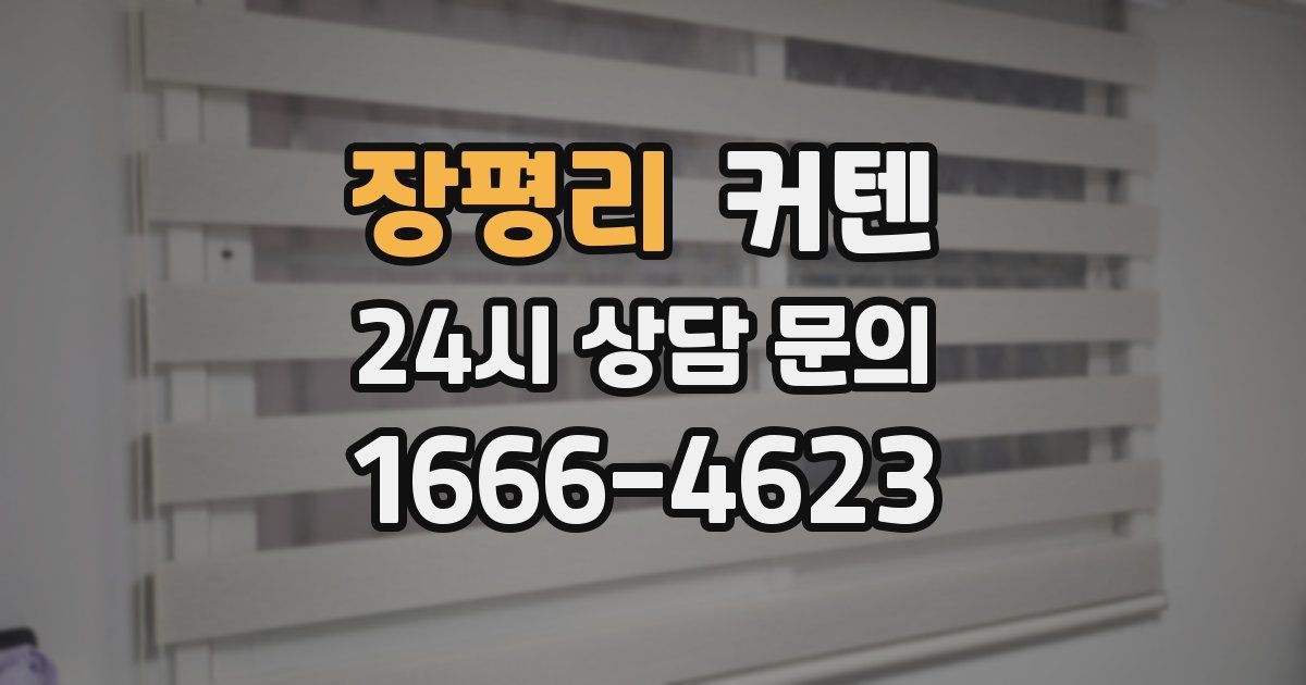 장평리 커텐