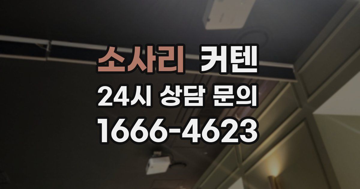 소사리 커텐
