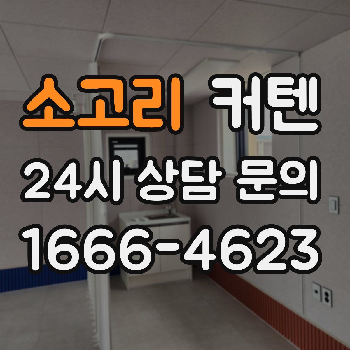 소고리 커텐
