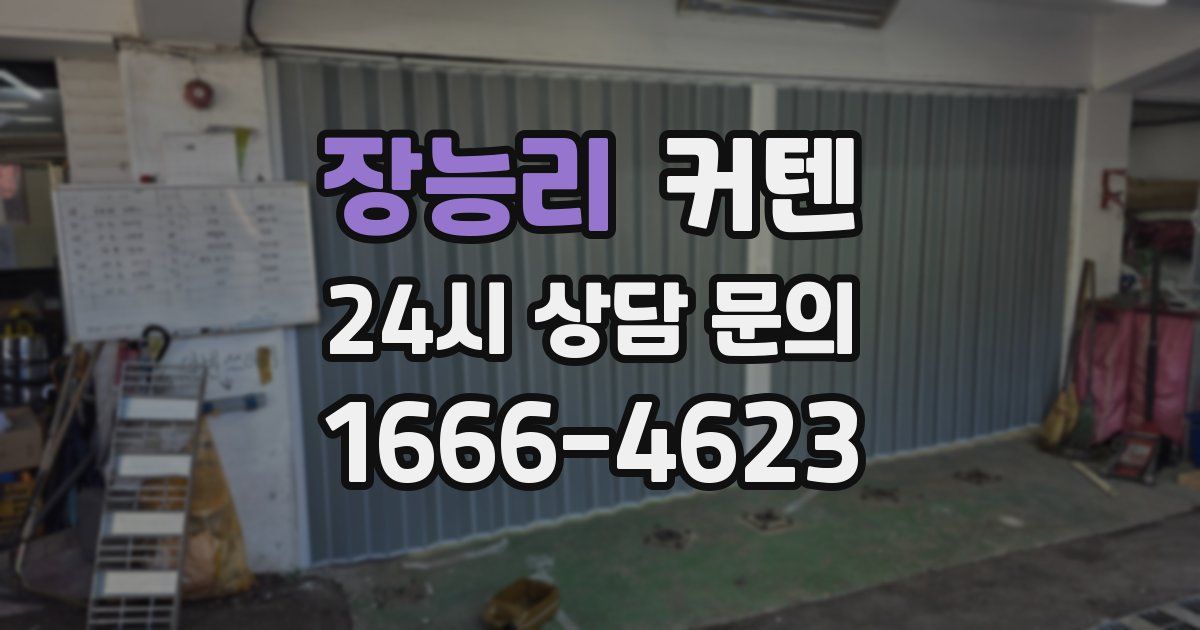 장능리 커텐