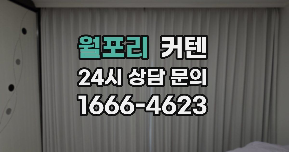 월포리 커텐