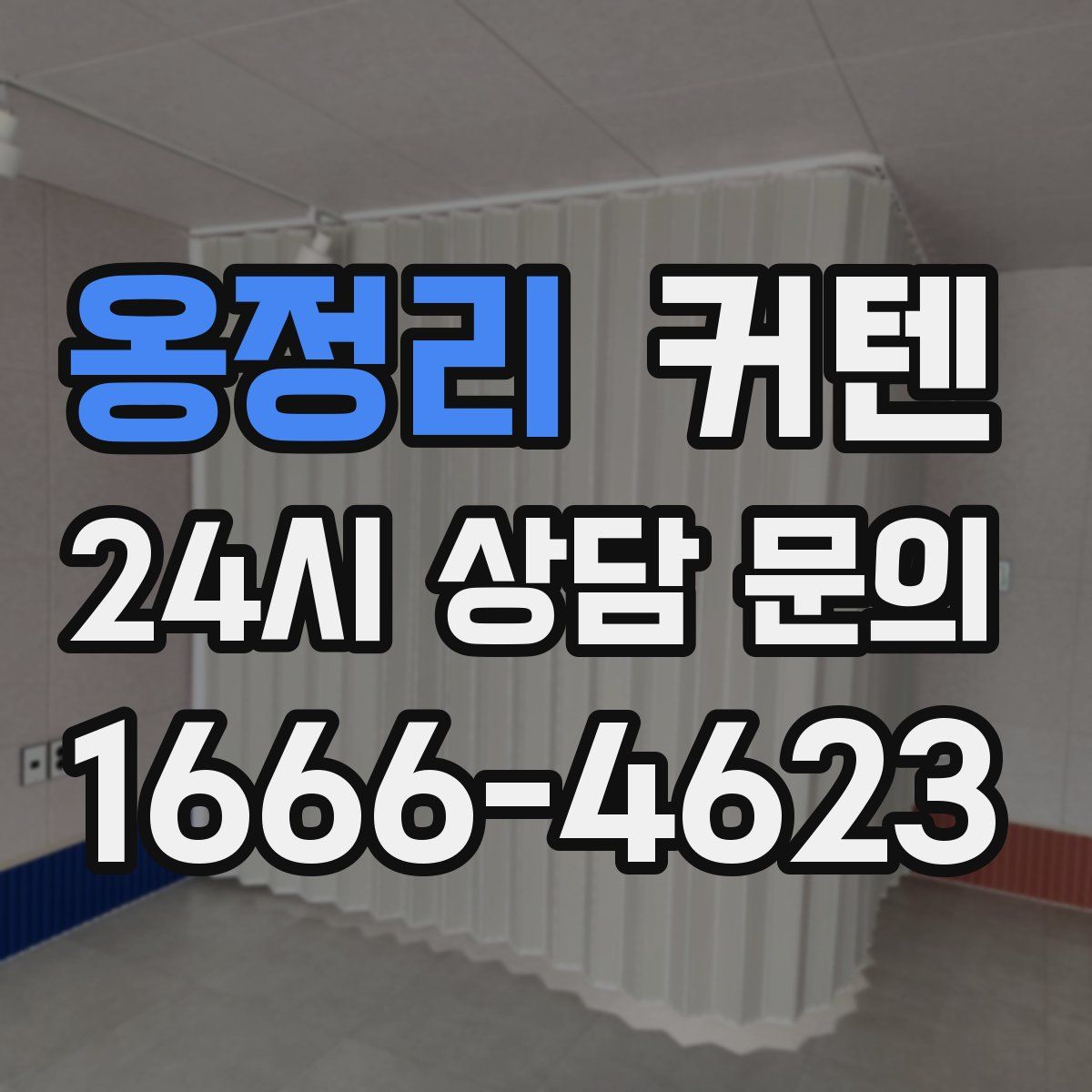 옹정리 커텐