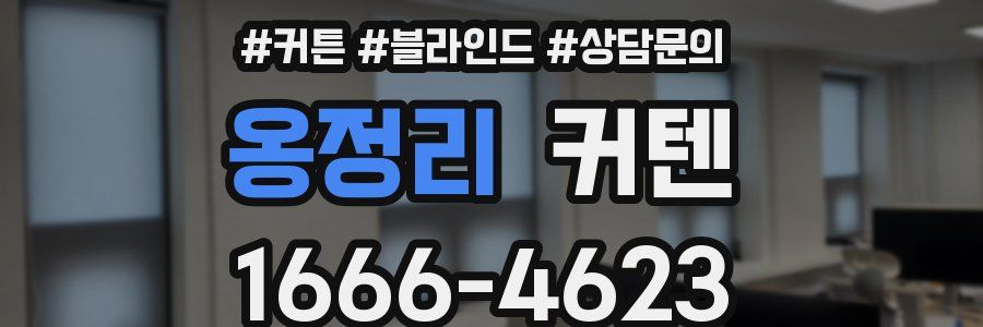옹정리 커텐