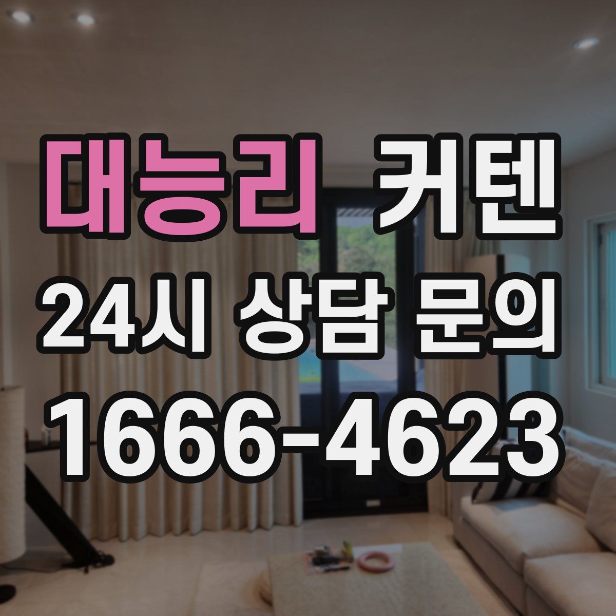 대능리 커텐