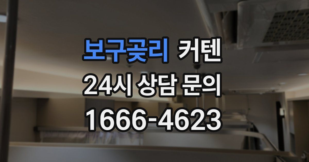 보구곶리 커텐