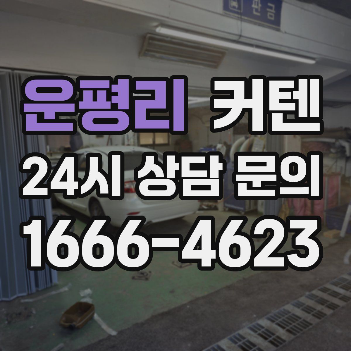 운평리 커텐