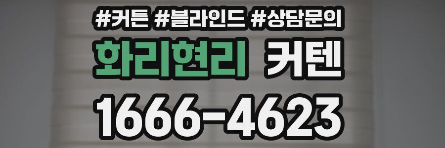 화리현리 커텐