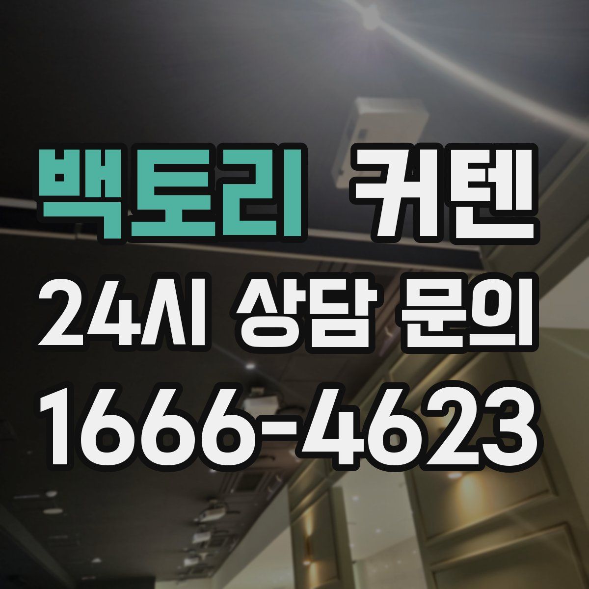 백토리 커텐