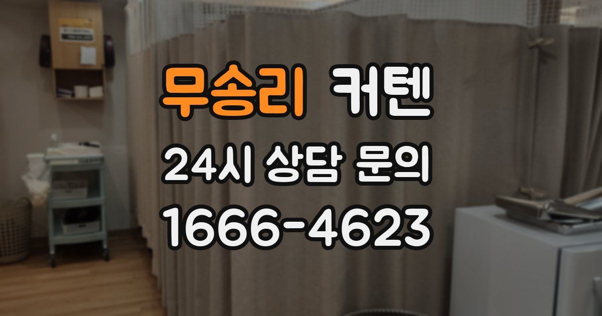 무송리 커텐