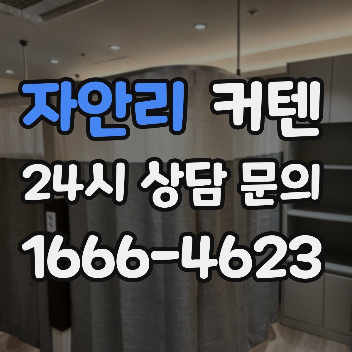 자안리 커텐