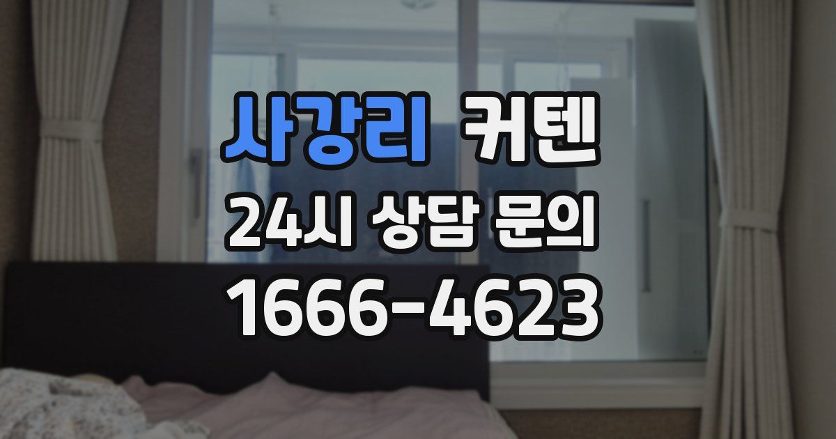 사강리 커텐