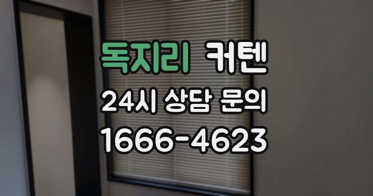 독지리 커텐