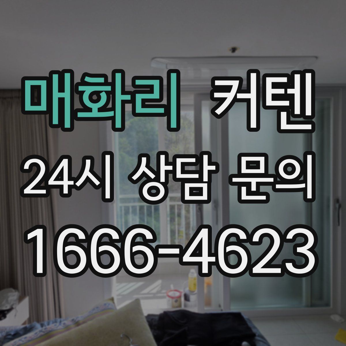매화리 커텐