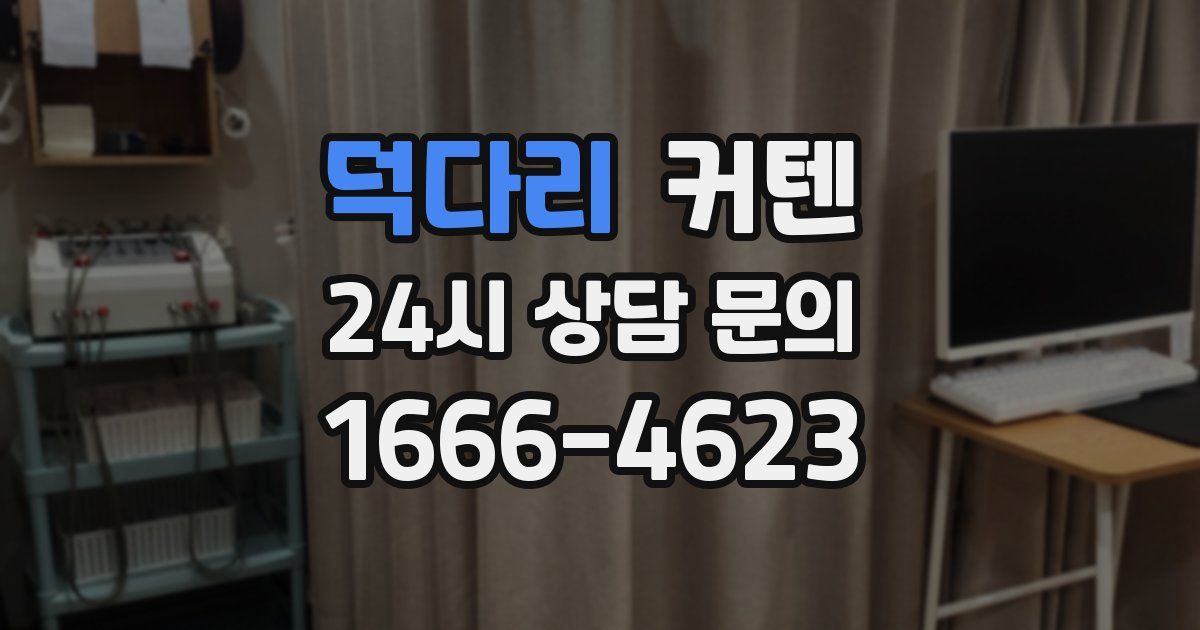 덕다리 커텐