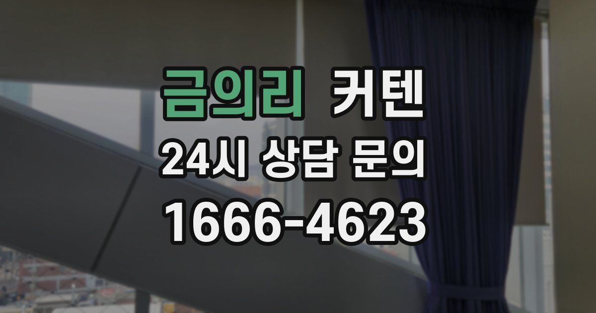 금의리 커텐