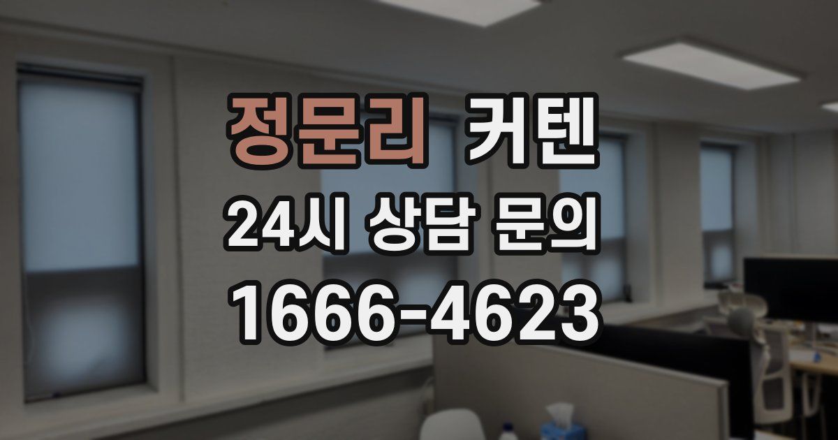 정문리 커텐