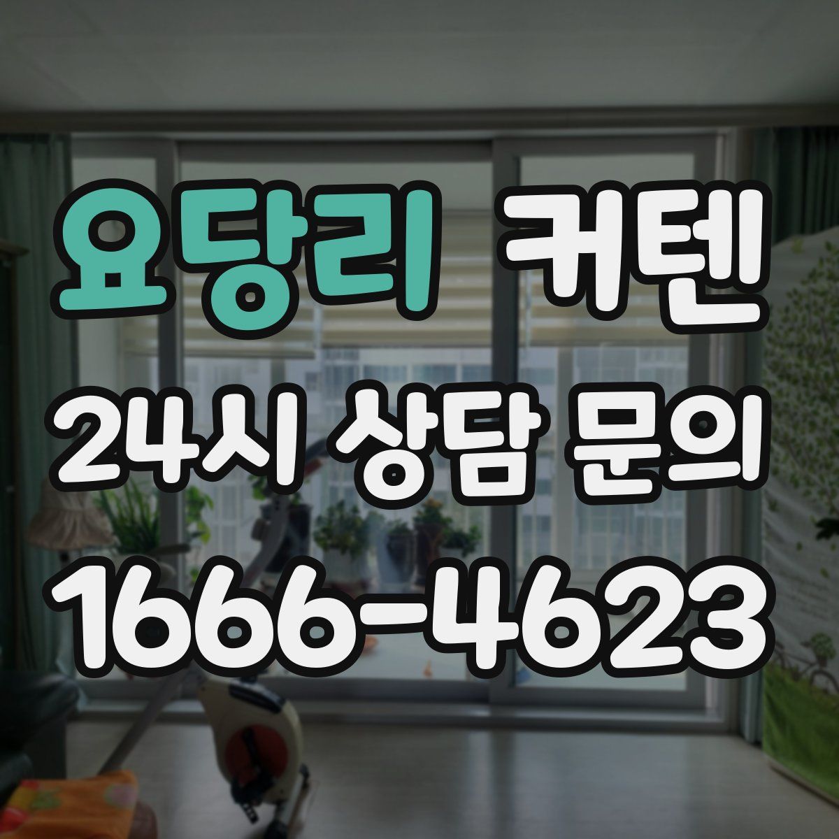 요당리 커텐