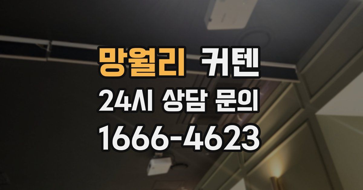 망월리 커텐