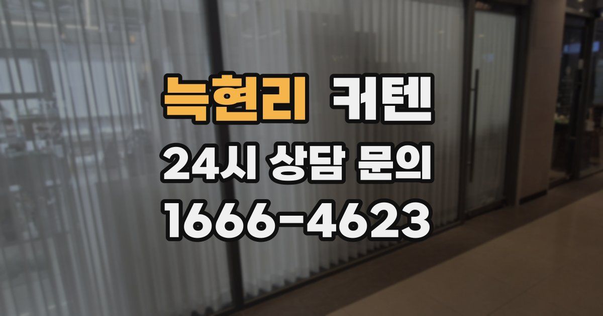 늑현리 커텐