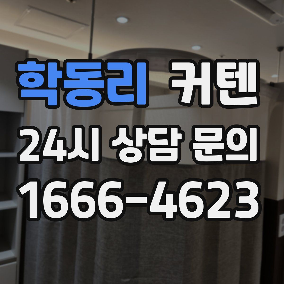 학동리 커텐