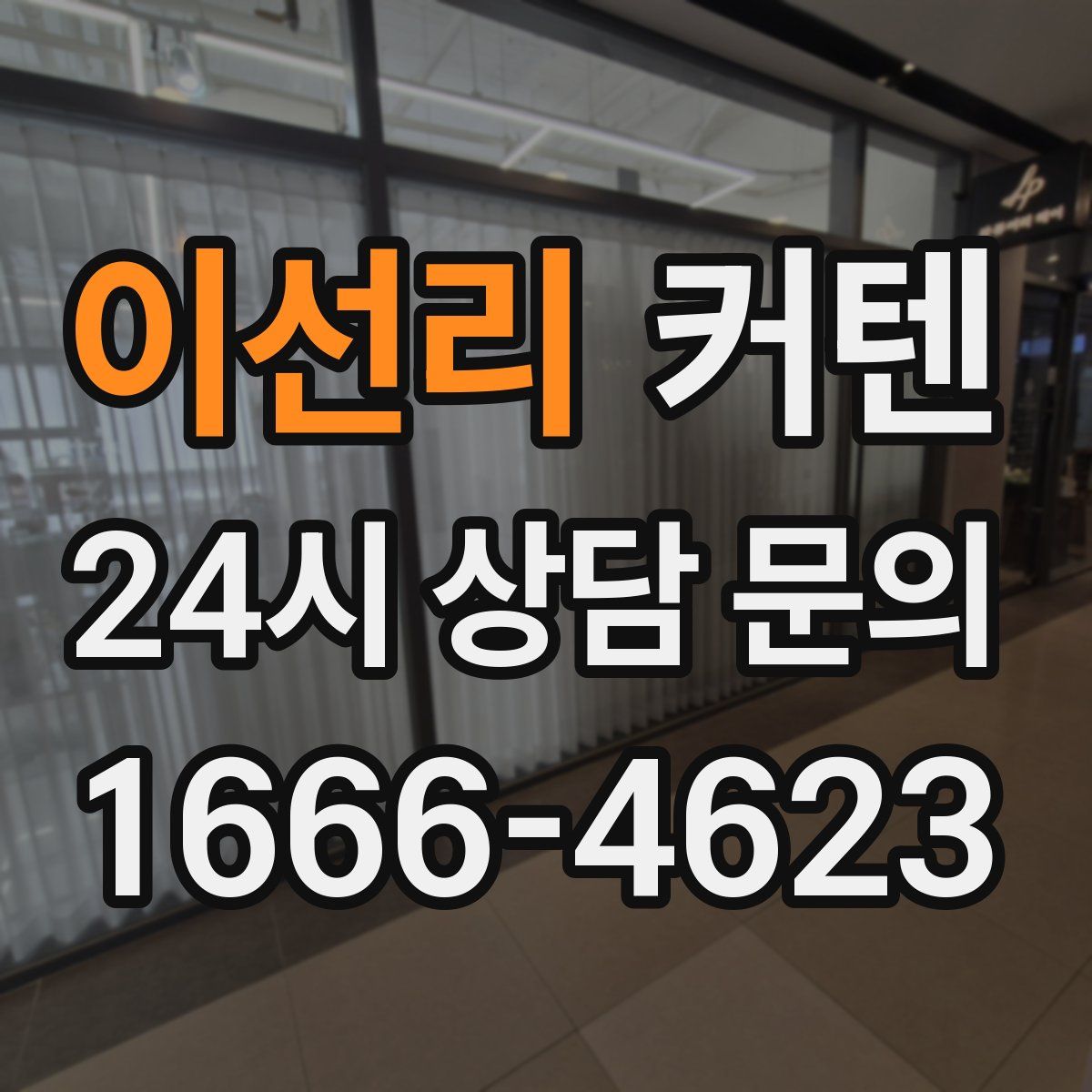 이선리 커텐