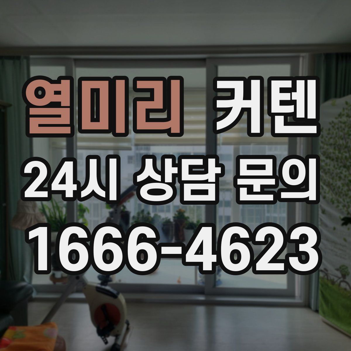 열미리 커텐