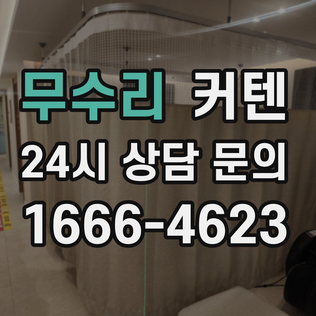 무수리 커텐
