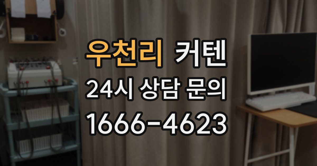 우천리 커텐