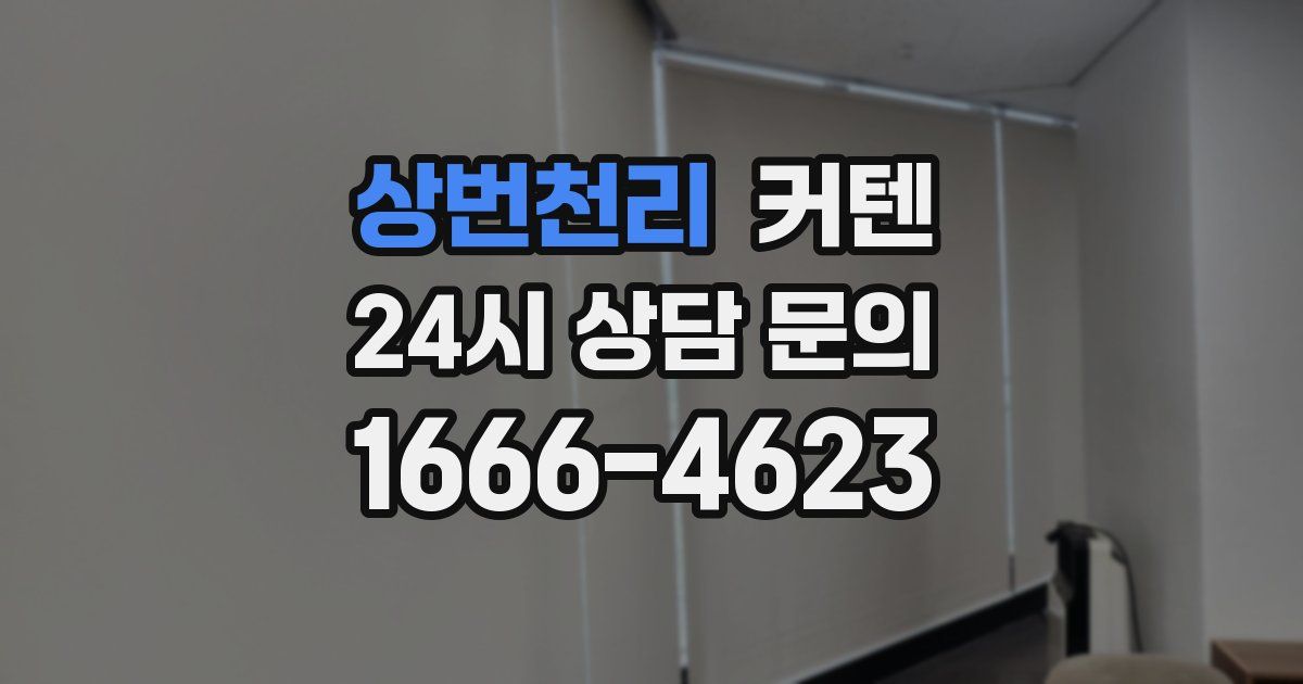 상번천리 커텐