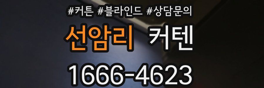 선암리 커텐