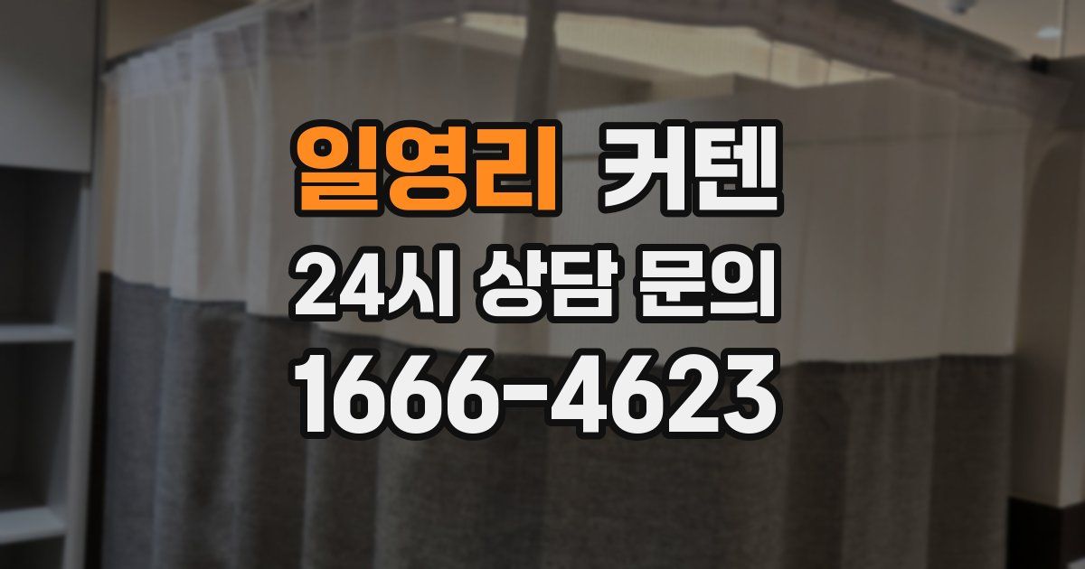 일영리 커텐
