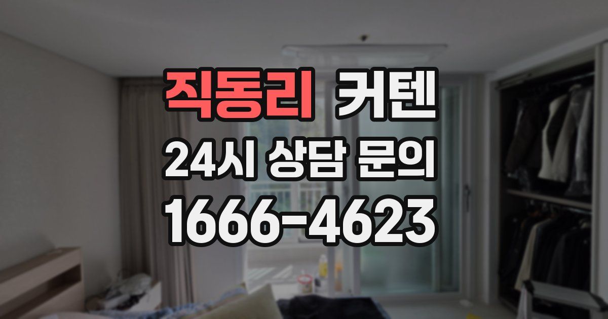 직동리 커텐